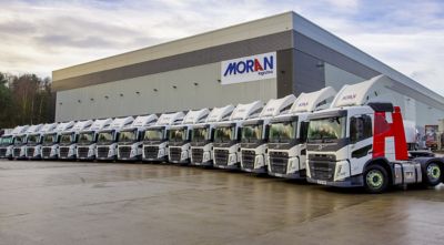 Moran Logistics has added 15 new Volvo FM 460 6x2 tractor units to its busy fleet.