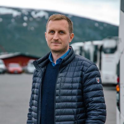 Morten Ellingsen, teknisk chef, Tide Buss, Norge