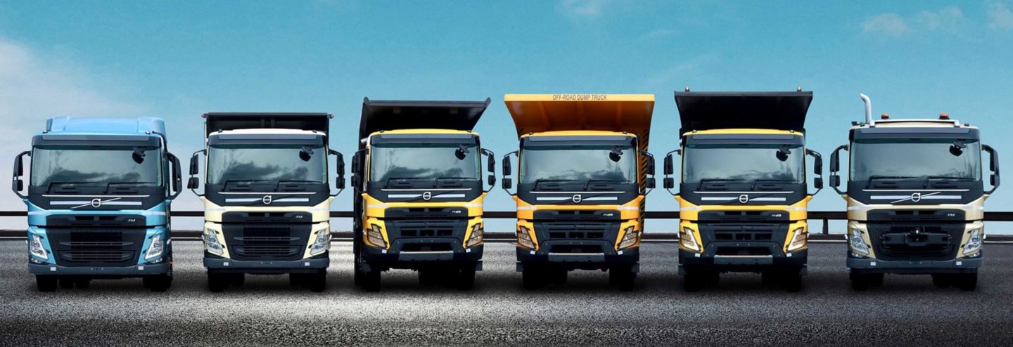 All new range of Volvo Trucks