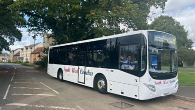 New Volvos deliver agility and capability for South West Coaches