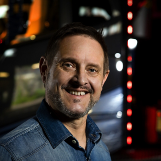 2019-05-27  Lundby, Göteborg. Vid gamla räkfabriken. Nigel Atterbury är chefsdesigner för Volvo Trucks nya Swedish Metal lastbil.  ©Photo by SÖREN HÅKANLIND / COPYRIGHT