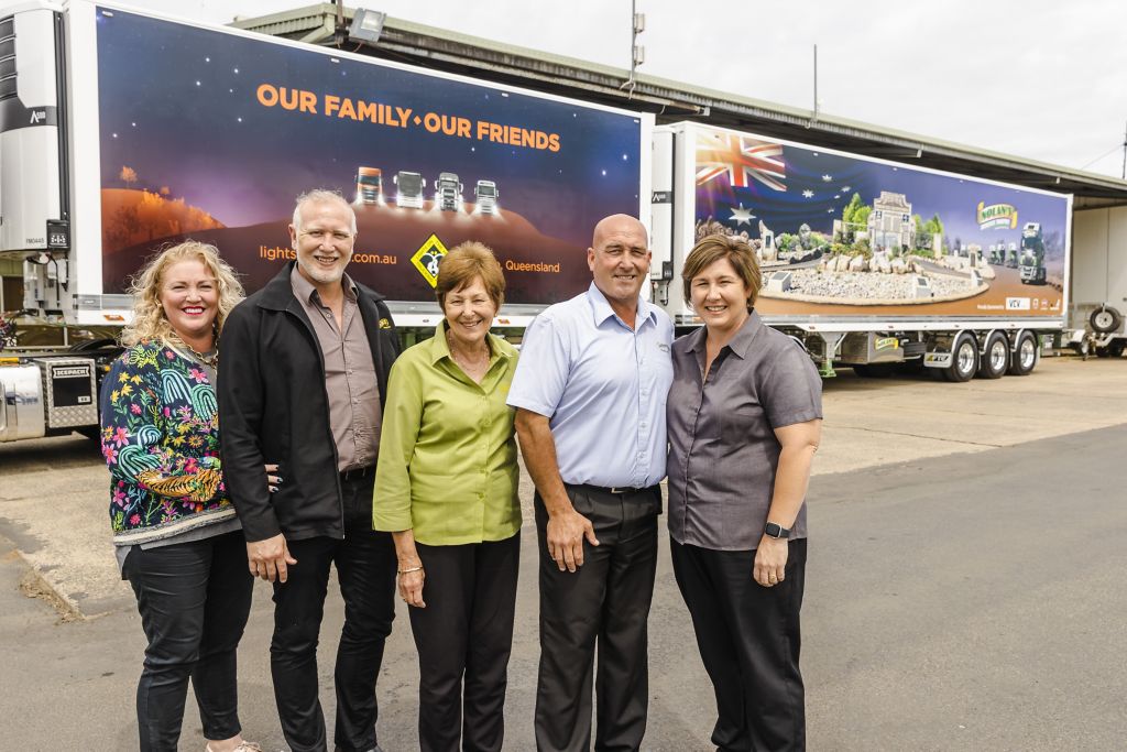 Nolan’s Interstate Transport and Volvo Group Australia Reveal Commemorative B-Double Trailers