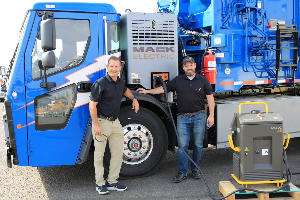 Northwest Equipment Sales First Mack Certified Electric Vehicle