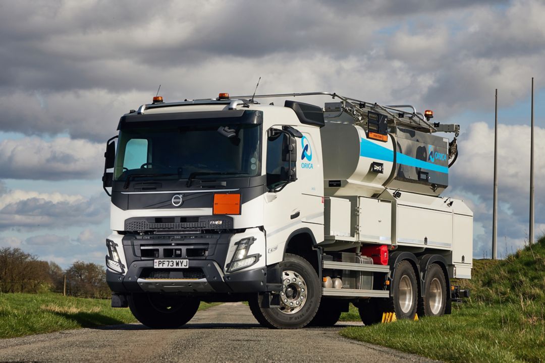 Orica UK put four more ultra-tough Volvo FMX trucks into operation
