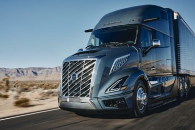 Exterior shot of the all-new Volvo VNL