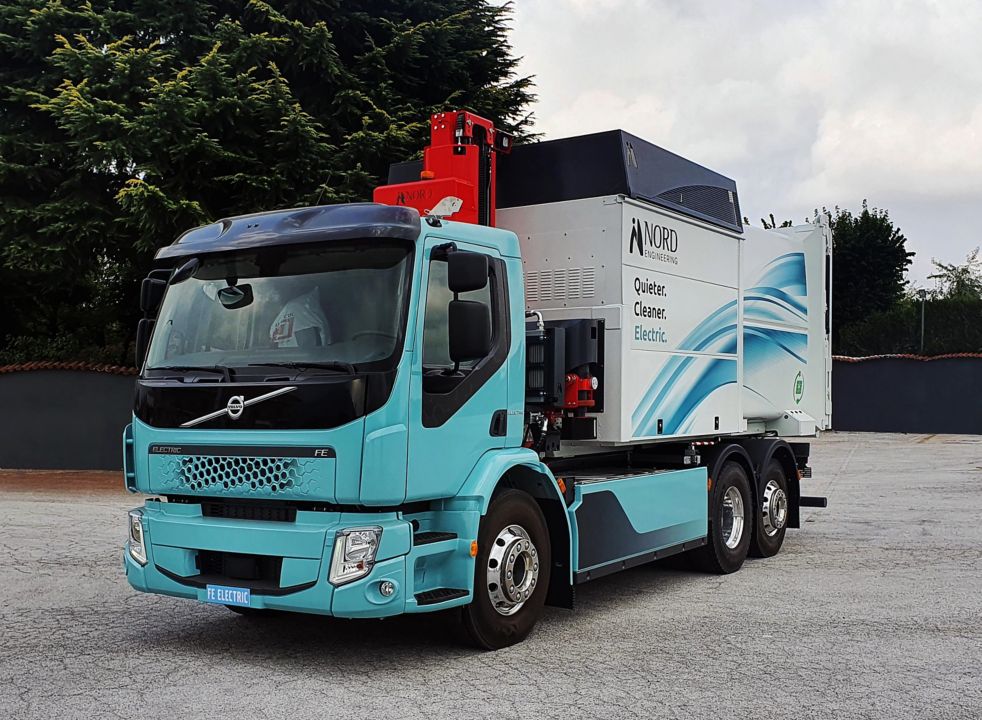 Nord Engineering sceglie Volvo Trucks per realizzare il suo primo veicolo elettrico per la raccolta differenziata dei rifiuti 
