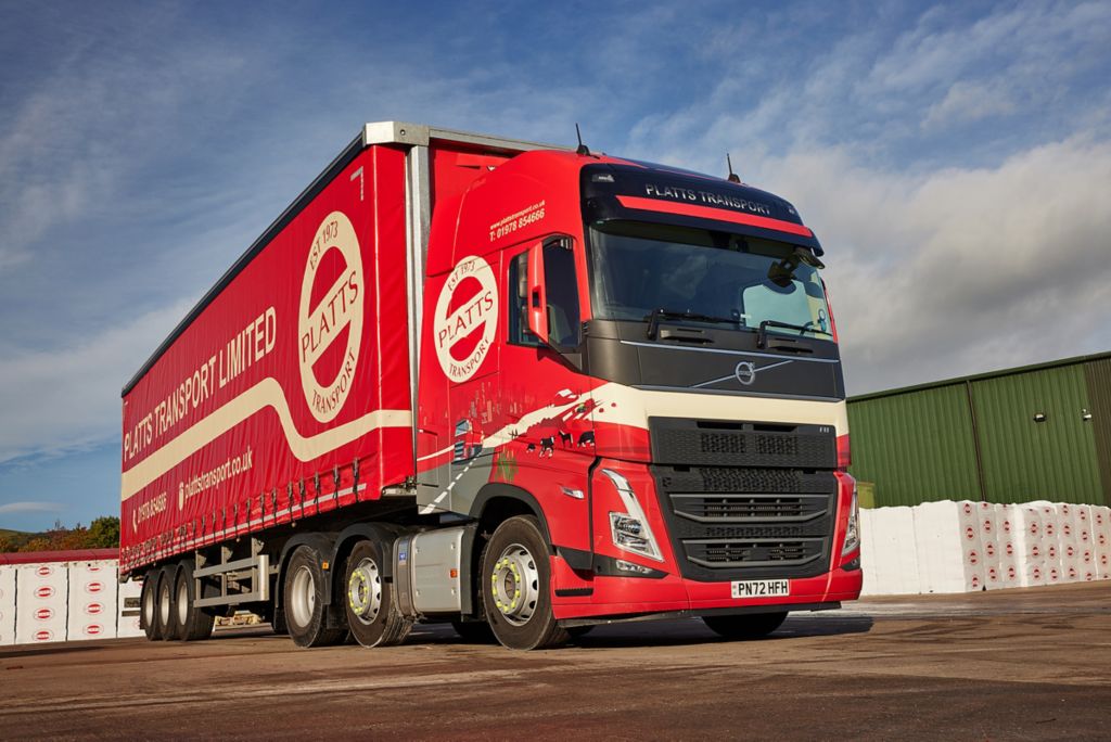 Three more Volvo trucks hit the mark for Platts Transport