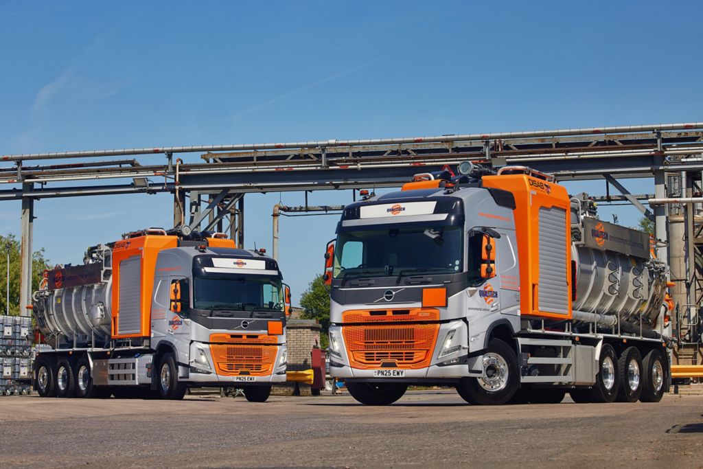 Volvo hoovers up more business at Qualitech with unique ADR-specified Volvo FM rigids