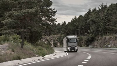 Spar drivstoff med Renault Trucks. Foto. 