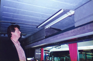 Ray Old Image Inspecting Bus