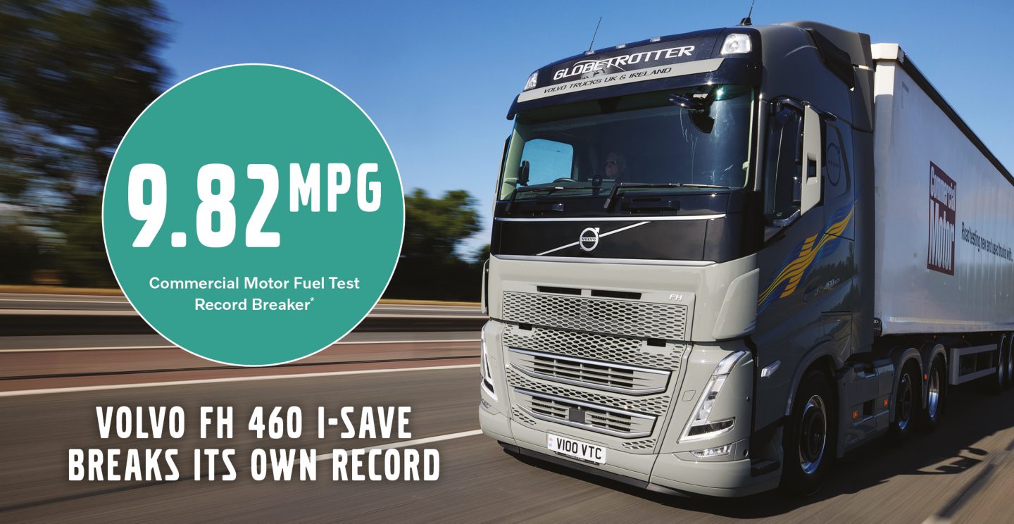 Volvo FH 460 I-Save breaks its own record
