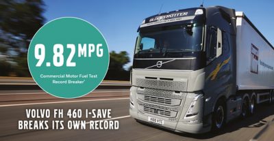 Volvo FH 460 I-Save breaks its own record