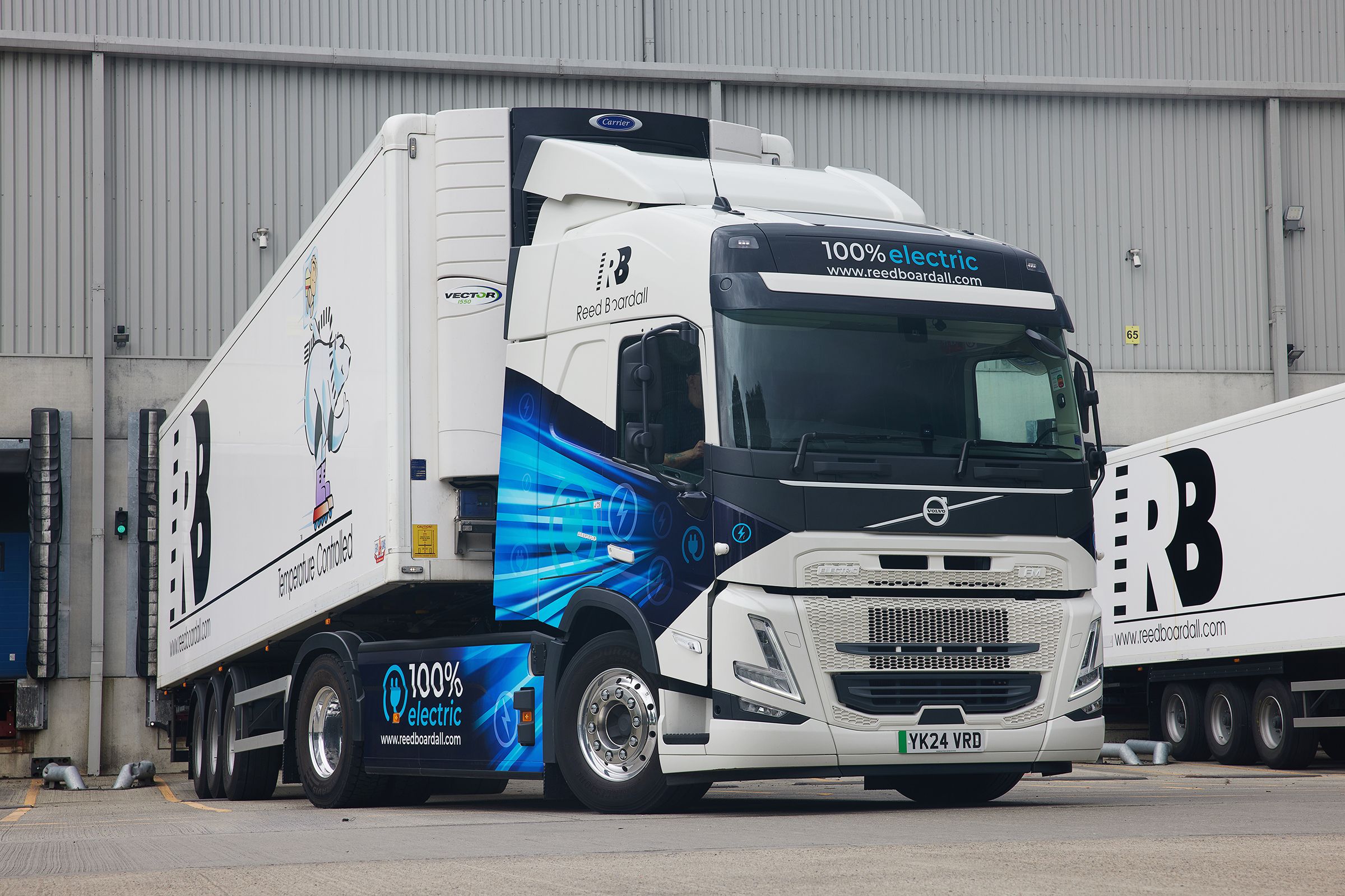 Two new FM Electrics join Reed Boardall's 100 per cent Volvo-supplied fleet