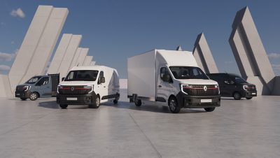 Bekijk de nieuwe Renault Trucks lichte bedrijfswagens