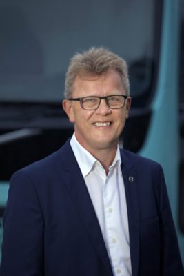 Roger Alm, President Volvo Trucks, tillsammans med Jessica Sandström, SVP Global Product Management.
Bild. Magnus Gotander,Bilduppdraget.
Press picture , free to use. By AB Volvo