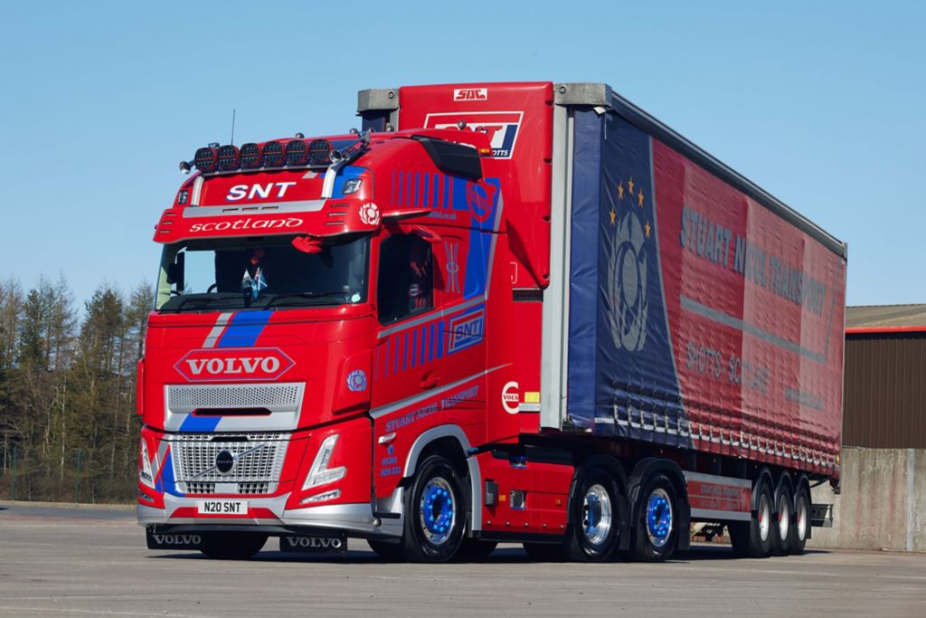 Stuart Nicol Transport sticks with Volvo with four FH Aero trucks