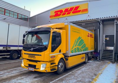 Storemen Oy:n Volvo FL Electric -sähkökuorma-auto