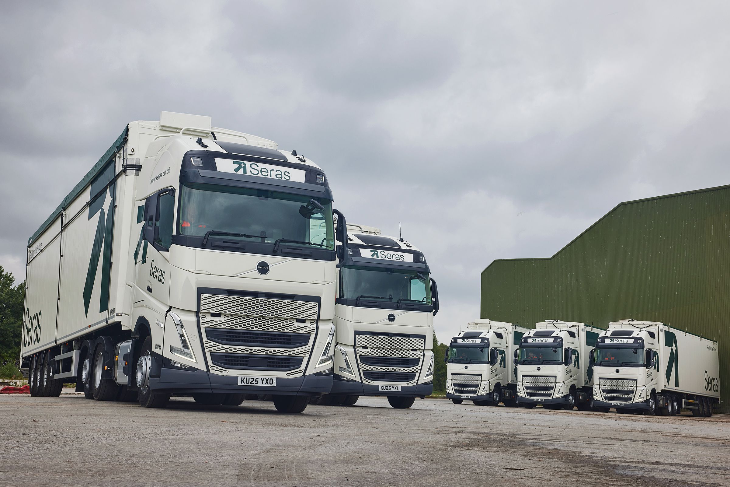 Volvo builds its presence at Seras with 14 new FH with I-Save trucks