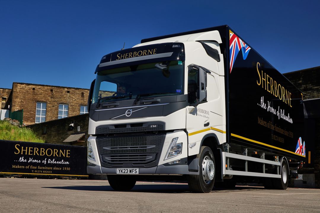 Volvo Trucks a cut above the rest for Sherborne Upholstery