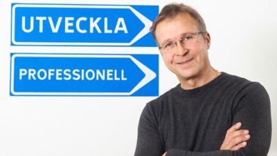 Magnus Svedberg, VD på Skellefteå Lastbilsstation.