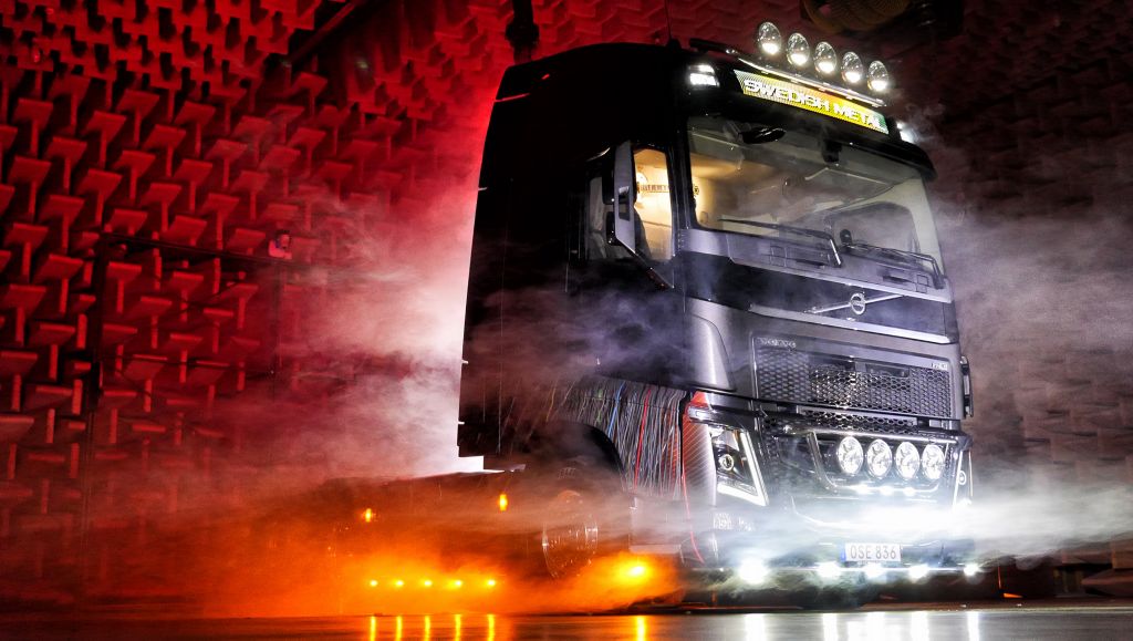 Swedish Metal Volvo Truck