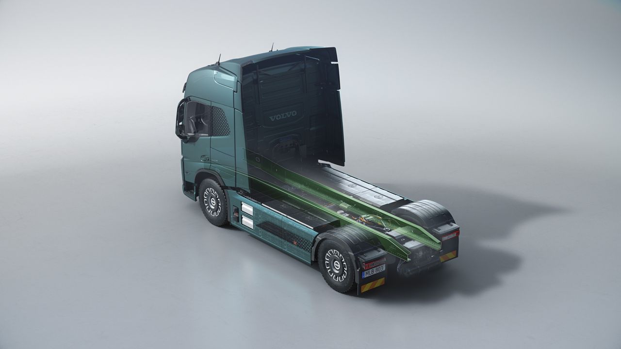 Volvo Trucks: Ensimmäinen maailmassa, joka käyttää fossiilivapaata terästä kuorma-autoissaan