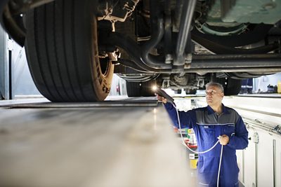 Volvo Truck Center homepage