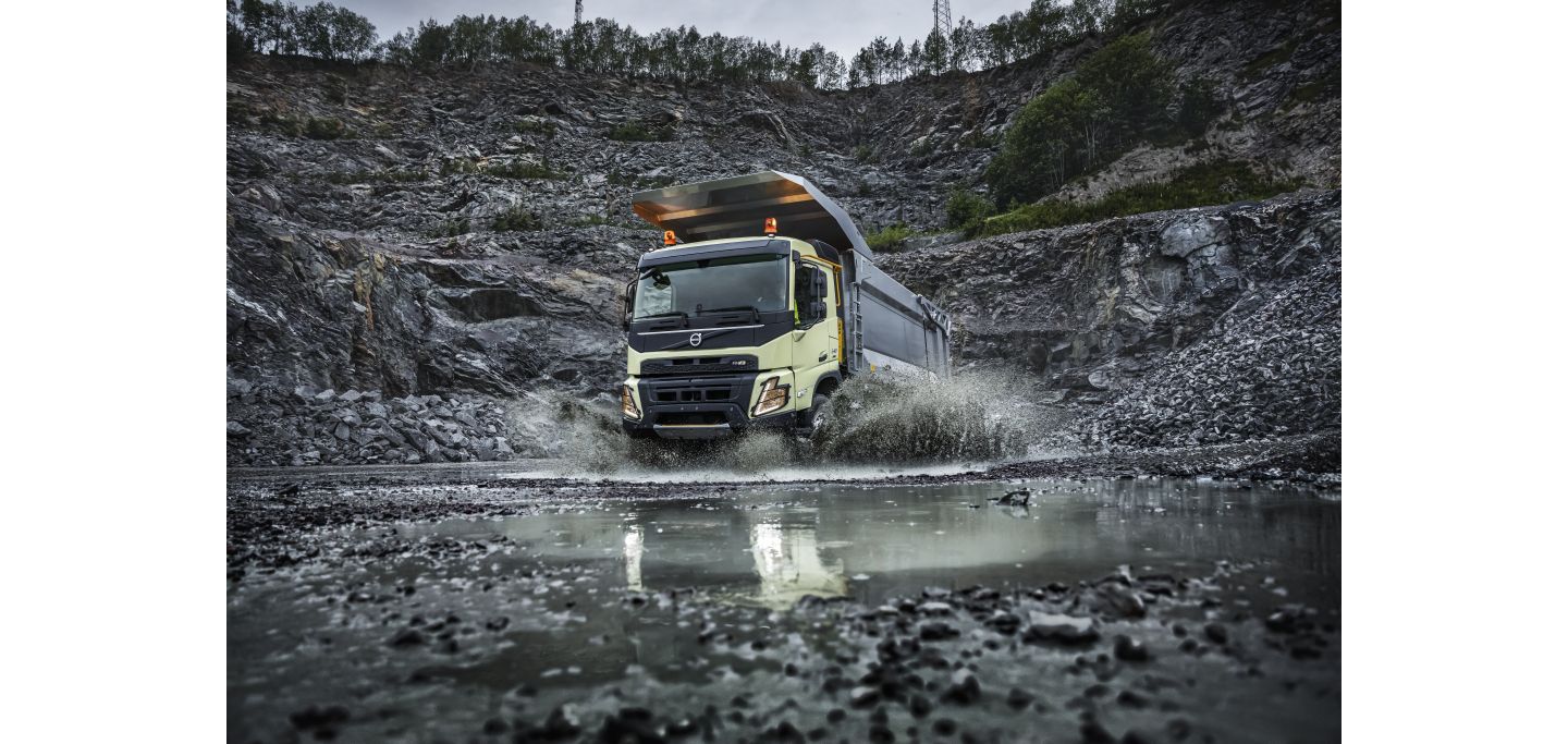 Volvo FMX Celebrates 10 Years of Driving in Harsh Conditions