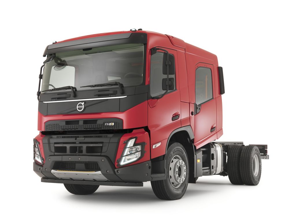 Launch of the new Volvo FM and FMX with crew cab for fire service vehicles