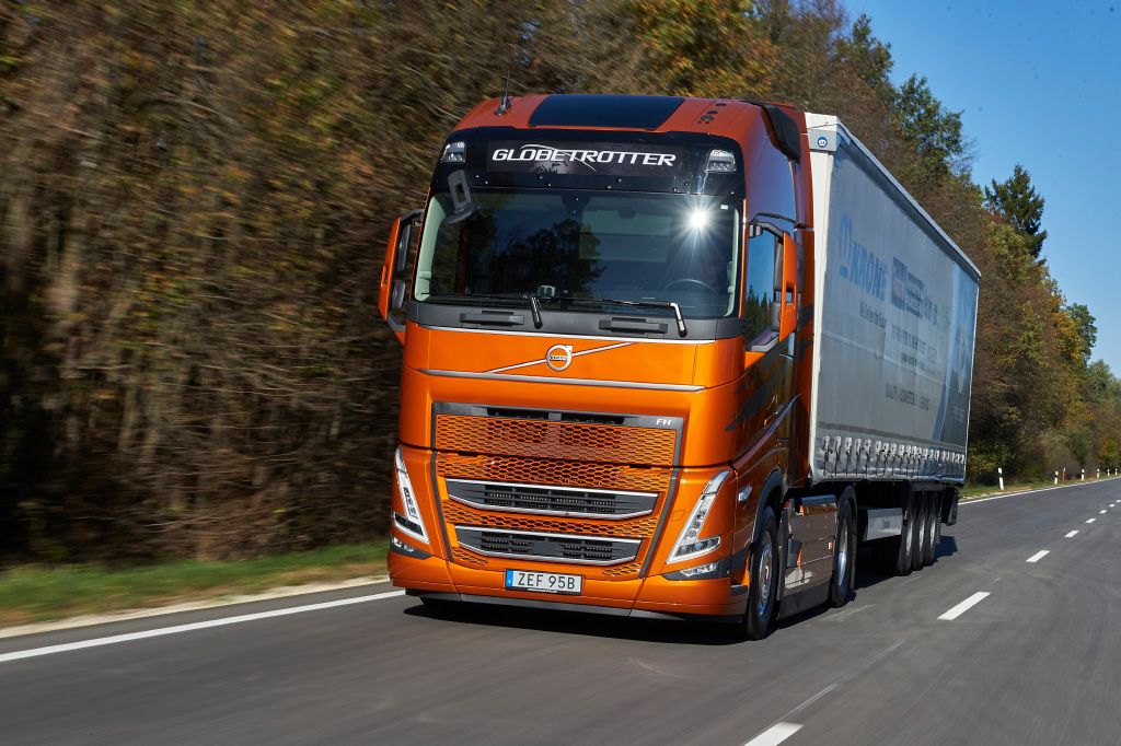 Volvo Trucks snižuje spotřebu paliva v silničním testu o  18 %.