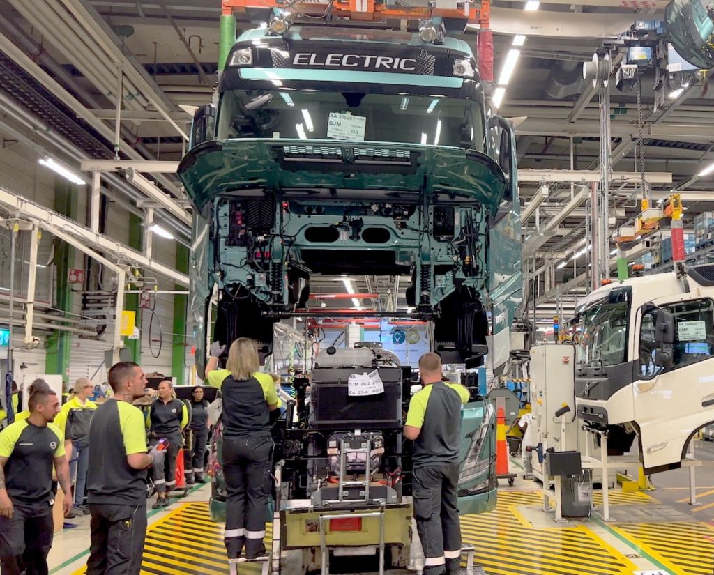 全球商用車第一領導品牌VOLVO TRUCKS，已正式量產電動重型卡車