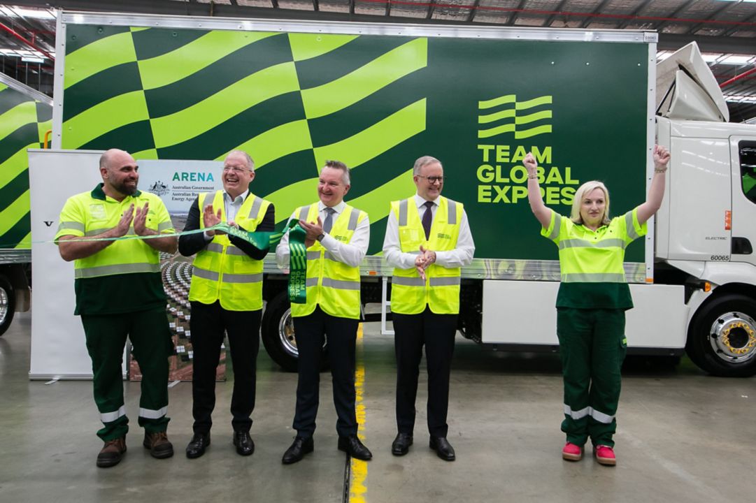 TGE olls out Australia’s largest logistics electric vehicle fleet in Western Sydney 