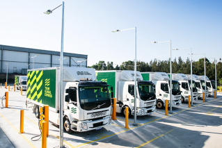 TGE rolls out Australia’s largest logistics electric vehicle fleet in Western Sydney 