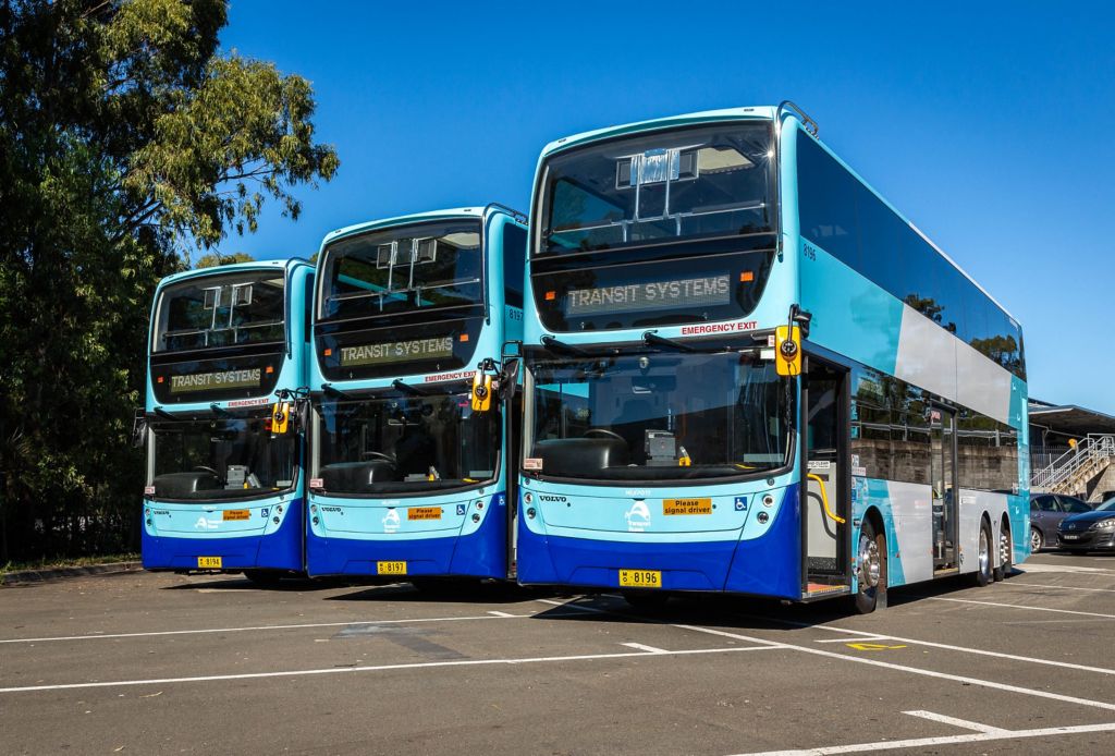 Volvo B8L Double decker buses set to immediately increase commuter capacity