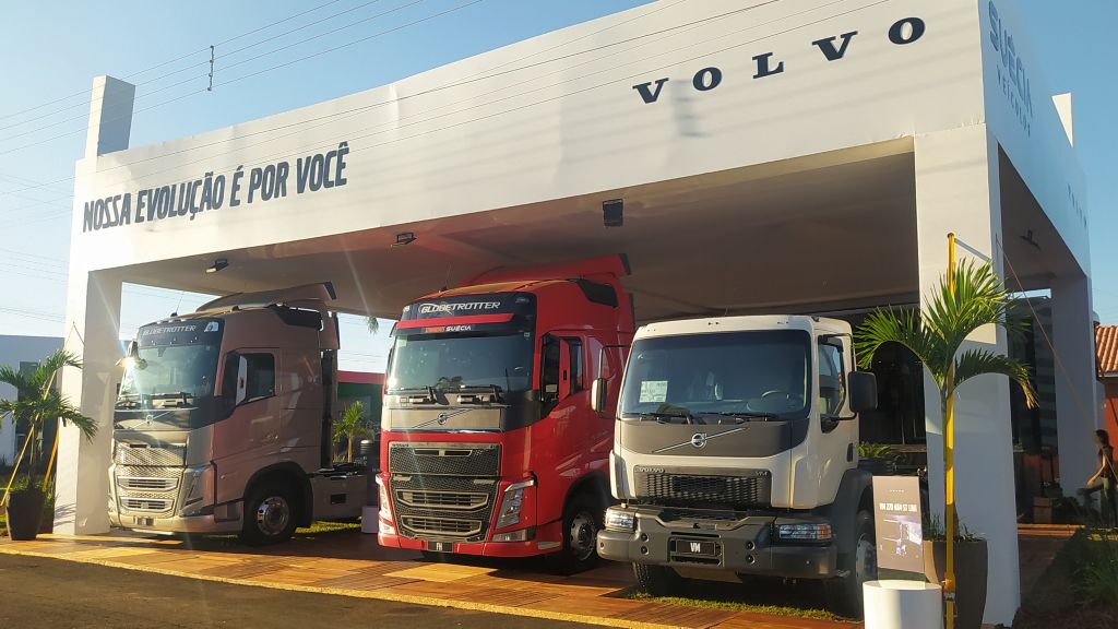 Volvo participa da Tecnoshow, maior feira do agronegócio do Centro-Oeste do Brasil