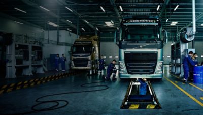 Техническое обслуживание грузовиков Volvo