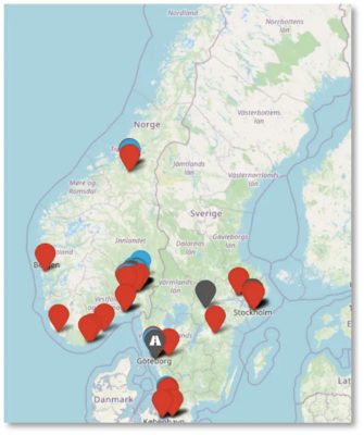 Telematics and charging infrastructure