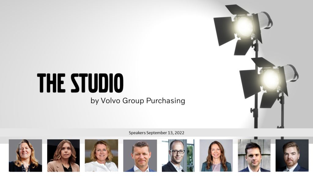 The Studio broadcast by Volvo Group Purchasing