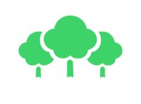treedom icons green 3 trees