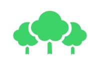 treedom icons green 3 trees