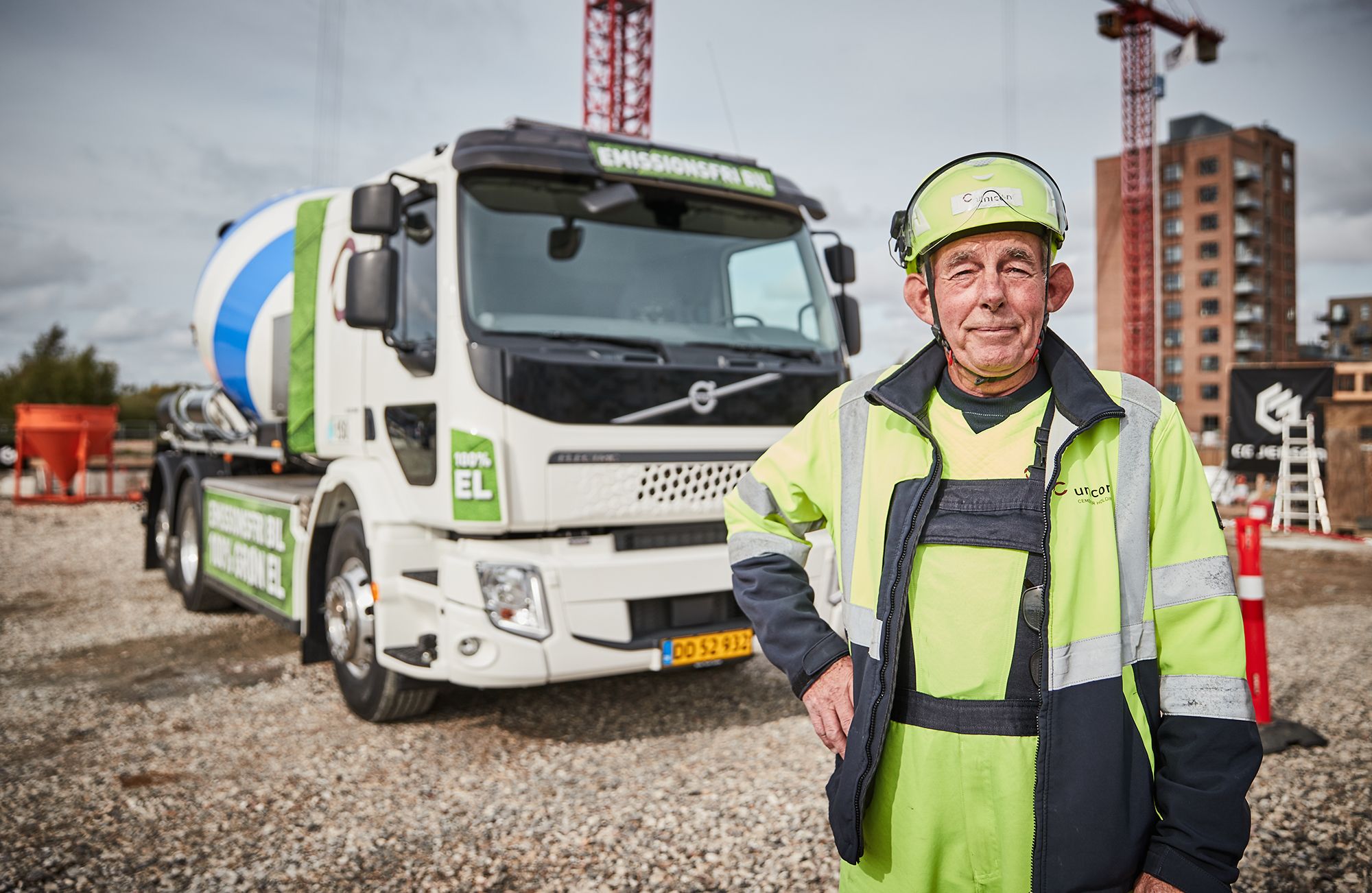 Kurt fra Unicon kører Volvo FE Electric