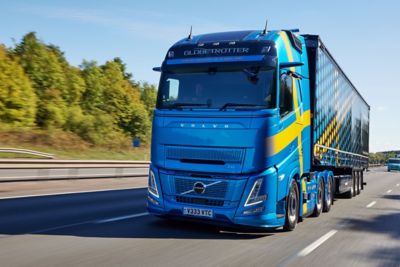 The FH Aero helped Volvo Trucks secure top spot for UK tractor unit registration in 2025.