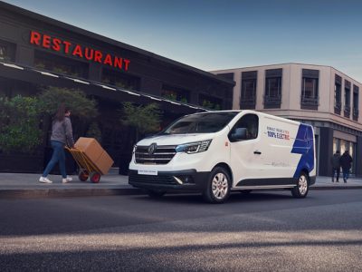 Renault Trucks E-Tech Trafic bouwplaats