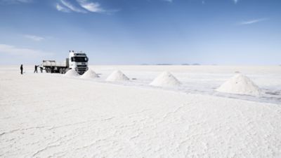 Chaque année, environ 25 000 tonnes de sel sont extraites du Salar de Uyuni, en Bolivie.