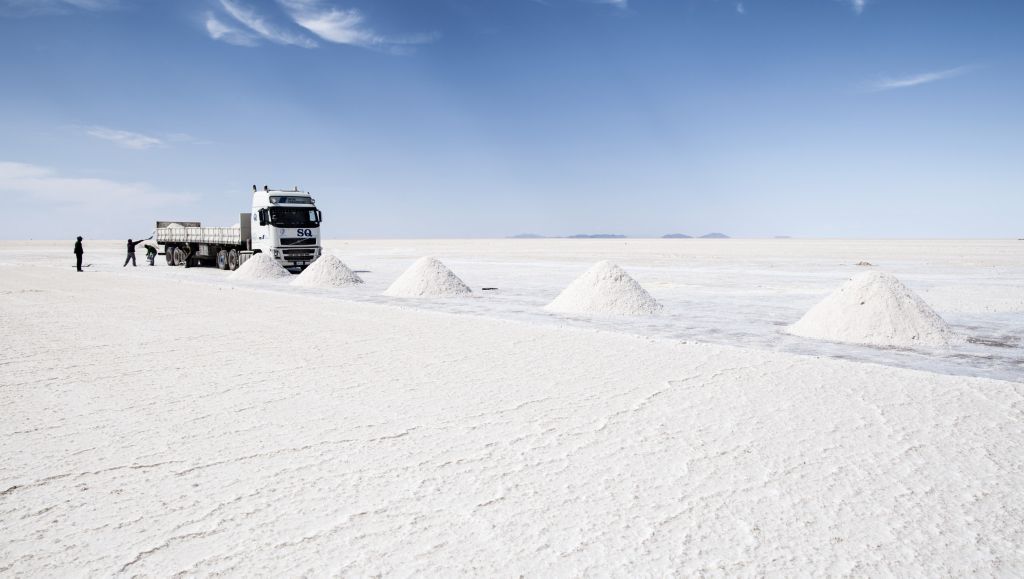 Ujuni sāls līdzenums, Bolīvija