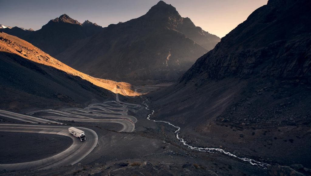 Paso de los Caracoles, Chile.