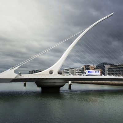 Crossing the River Liffey