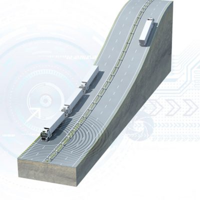 Platooning illustration