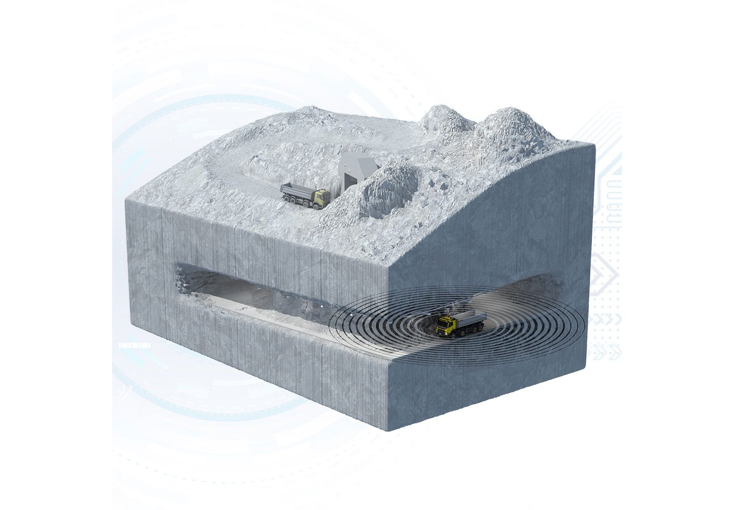 Boliden mine illustration.