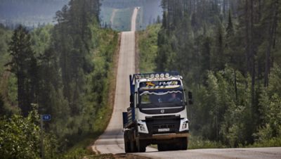 Driving through Yakutia